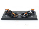 2025 McLaren MCL39 Twin Pack Lando Norris No.4 1:64 Bburago Licensed F1 Diecast Scale Model Car Collectible Set | Buy in India