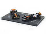 2025 McLaren MCL39 Twin Pack Lando Norris No.4 1:64 Bburago Licensed F1 Diecast Scale Model Car Collectible Set | Buy in India