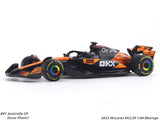 2025 McLaren MCL39 No 81 1:64 Bburago Licensed Diecast Formula 1 Scale Model Car Collectible