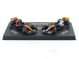 2025 McLaren MCL39 Twin Pack Oscar Piastri No.81 1:64 Bburago Licensed F1 Diecast Scale Model Car Collectible Set | Buy in India