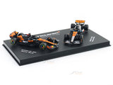 2025 McLaren MCL39 Twin Pack Oscar Piastri No.81 1:64 Bburago Licensed F1 Diecast Scale Model Car Collectible Set | Buy in India