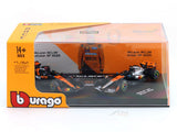 2025 McLaren MCL39 Twin Pack Oscar Piastri No.81 1:64 Bburago Licensed F1 Diecast Scale Model Car Collectible Set | Buy in India