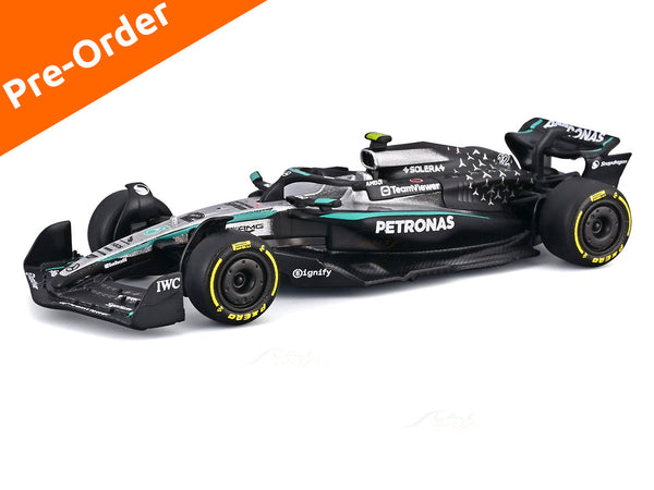 PreOrder : 2025 Mercedes-AMG W16 Kimi Antonelli 1:64 Bburago diecast scale model car