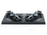 2025 Mercedes-AMG F1 W16 Twin Pack Kimi Antonelli No.12 1:64 Bburago Licensed Formula 1 Diecast Scale Model Car Collectible Set | Buy in India