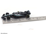 2025 Mercedes-Benz W16 No 12 1:64 Bburago Licensed Diecast Formula 1 Scale Model Car Collectible