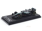 2025 Mercedes-Benz W16 No 63 1:64 Bburago Licensed Diecast Formula 1 Scale Model Car Collectible