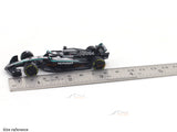 2025 Mercedes-Benz W16 No 63 1:64 Bburago Licensed Diecast Formula 1 Scale Model Car Collectible