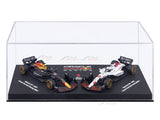 Pre Order : 2025 RedBull RB21 Twin Pack Max V 1:64 Bburago Licensed F1 Diecast model
