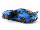 2025 Shelby Mustang Super Snake Blue 1:18 Solido Licensed Diecast Scale Model Car Collectible