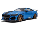 2025 Shelby Mustang Super Snake Blue 1:18 Solido Licensed Diecast Scale Model Car Collectible