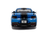 2025 Shelby Mustang Super Snake Blue 1:18 Solido Licensed Diecast Scale Model Car Collectible