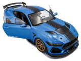 2025 Shelby Mustang Super Snake Blue 1:18 Solido Licensed Diecast Scale Model Car Collectible