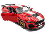 2025 Shelby Mustang Super Snake Red 1:18 Solido Licensed Diecast Scale Model Car Collectible