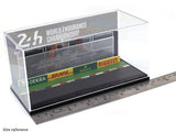 24h LeMans Display diorama with acrylic case 1:64 More Art scale miniature