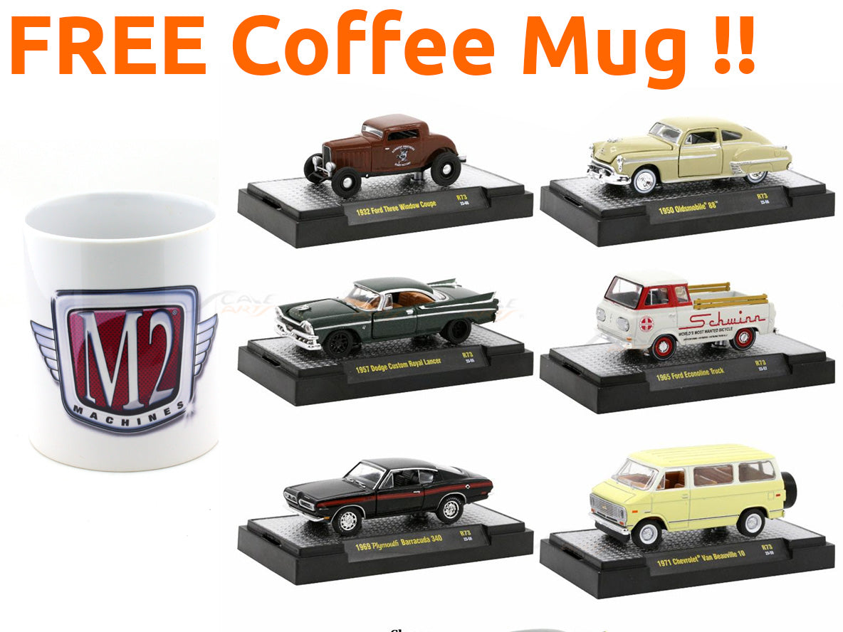 Auto-Thentics Release 73 set 1:64 M2 Machines diecast scale model 