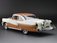 1956 Mercury MontClair Hard Top Glamour Tan Classic White 1:18 SunStar diecast scale model car collectible