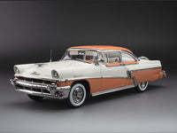 1956 Mercury MontClair Hard Top Glamour Tan Classic White 1:18 SunStar diecast scale model car collectible