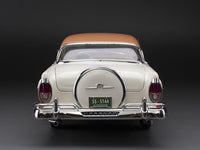 1956 Mercury MontClair Hard Top Glamour Tan Classic White 1:18 SunStar diecast scale model car collectible