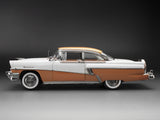 1956 Mercury MontClair Hard Top Glamour Tan Classic White 1:18 SunStar diecast scale model car collectible