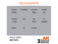 Pale Grey 17ml AK Interactive acrylic color AK11013