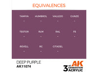 Deep Purple 17ml AK Interactive acrylic color AK11074