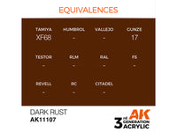 Dark Rust 17ml AK Interactive acrylic color AK11107