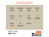 Deck tan 17ml AK Interactive acrylic color AK11114