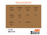 Cork 17ml AK Interactive acrylic color AK11119