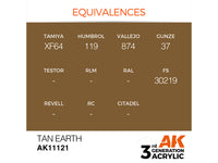 Tan Earth 17ml AK Interactive acrylic color AK11121