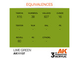 Lime Green 17ml AK Interactive acrylic color AK11137