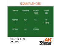 Deep Green 17ml AK Interactive acrylic color AK11142