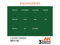 Lizard Green 17ml AK Interactive acrylic color AK11145