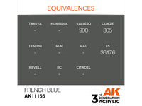 French Blue 17ml AK Interactive acrylic color AK11166