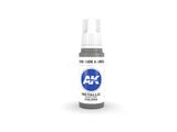 Dark Aluminum 17ml AK Interactive acrylic color AK11208