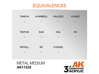 Metal Medium 17ml AK Interactive acrylic color AK11232