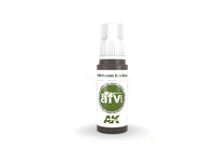 Russian Dark Brown 6K 17ml AK Interactive acrylic color AK11369