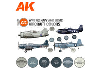 WWII US Navy & USMC Aircraft Colors AK Interactive acrylic color AK11729