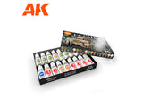 Signature set Adam Wilder 3G 17 ml AK Interactive acrylic color AK11763