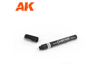 Metallic Liquid Marker - Chrome AK Interactive AK1302