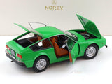 1969 Alfa Romeo Junior Zagato Green 1:18 Norev Limited Edition Licensed Diecast Scale Model Car Collectible | Classic Italian Sports Car | Limited 1000 Pcs | Buy in India
