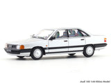 Audi 100 silver 1:64 Rhino Model diecast scale model miniature car collectible