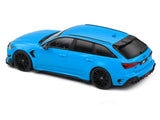 Audi ABT RS6 R Miami Blue 1:43 Solido licensed diecast Scale Model collectible