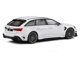 Broken Acrylic : Audi ABT RS6 R Ibis White 1:43 Solido licensed diecast Scale Model collectible