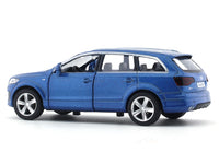 Audi Q7 blue 1:32 RMZ City 5 inch pullback diecast scale model car