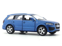 Audi Q7 blue 1:32 RMZ City 5 inch pullback diecast scale model car