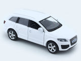 Audi Q7 White 1:32 RMZ City 5 inch pullback diecast scale model car