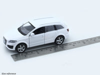 Audi Q7 White 1:32 RMZ City 5 inch pullback diecast scale model car