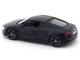 Audi R8 matte black 1:24 Maisto licensed diecast Scale Model car