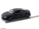 Audi R8 matte black 1:24 Maisto licensed diecast Scale Model car