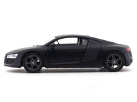 Audi R8 matte black 1:24 Maisto licensed diecast Scale Model car